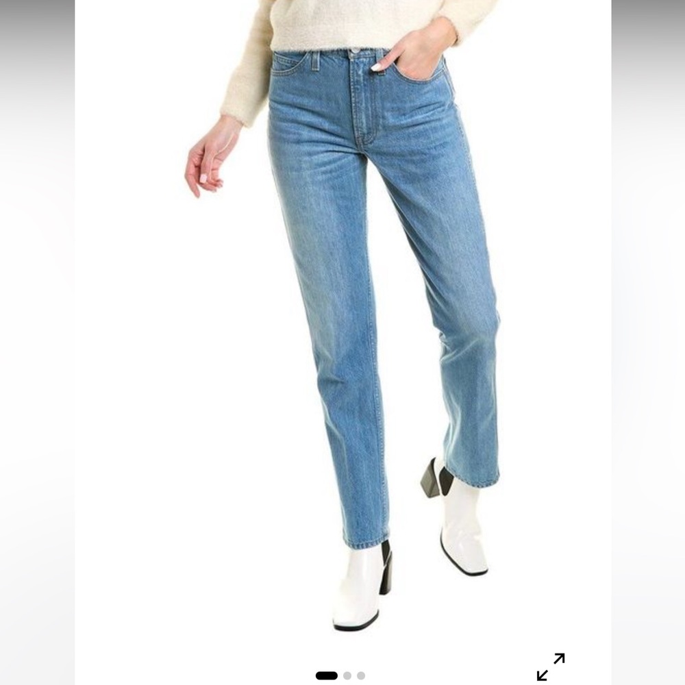 NWT! Frame True Straight Jeans Riverwalk, Size 30.
